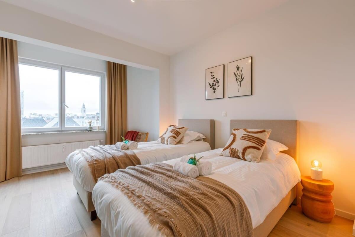 Huswell - Luminous Family Apartment With Magnificent View Ostend Exterior photo